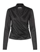 Beverlyiw Wrap Blouse InWear Black