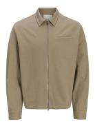 Jprblaezra Overshirt Styd Aw24 Jack & J S Beige