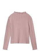 Nkfraria Ls Slim Top Name It Pink