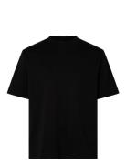 Slhrelax-Dani Ss Interlock Tee Ex Selected Homme Black