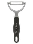 Professional Y Peeler Serrated Black Microplane Black