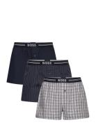 3P Woven Boxer BOSS Navy