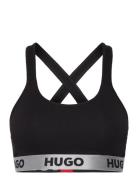 Bralette Padded Sporty Logo HUGO Black