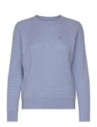 Co Cable C-Nk Sweater Tommy Hilfiger Blue