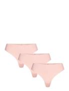 Thong 3Pk Calvin Klein Pink