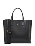 Th Distinct Satchel Tommy Hilfiger Black