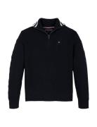 Turtleneck Half Zip Sweater Tommy Hilfiger Navy