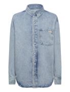 Dad Denim Overshirt Calvin Klein Jeans Blue