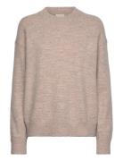 Soft Heather C-Neck Sweater Calvin Klein Beige