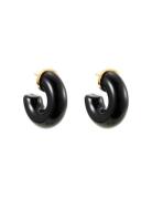 Ivy Chunky Hoops By Jolima Black