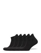 5-Pk Ancle Running Socks ZEBDIA Black