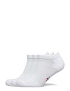 Long Distance Running Low-Cut Socks 3-Pack Danish Endurance White