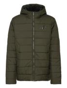 Ess Hooded Padded Jacket PUMA Khaki