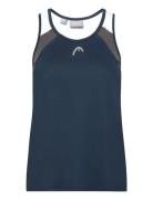 Club 22 Tank Top Women Head Navy