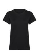 Julee W Loose Fit S/S Seamless Tee Athlecia Black