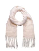 Scarf Big Fringe Solid Lindex White