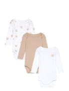 Nbnbody 3P Ls Oxford Bear Noos Name It Beige