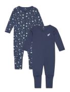 Nbmnightsuit 2P Zip Ff Dark Space Noos Name It Navy