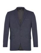 Dobby Stretch Blazer Lindbergh Black Navy