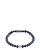 Beads/Buckle Bracelet 6Mm Edd. Blue