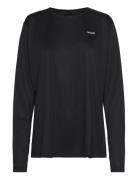 Women L/S Sports Tee ZEBDIA Black