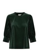 Kacaca Blouse Kaffe Green