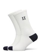 William 2-Pack Socks Les Deux White