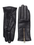 Gloves With Zipper DEPECHE Black