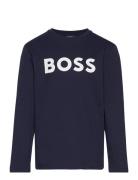 Long Sleeve T-Shirt BOSS Navy