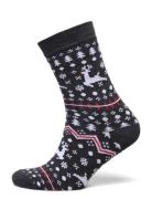 The Stylish Christmas Socks Grey Christmas Sweats Grey