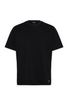 Centre Mock Neck T-Shirt Björn Borg Black