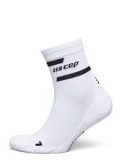 Cep The Run Socks, Mid Cut, V4, Men CEP White