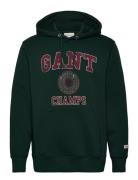 Front Graphic Sweat Hoodie GANT Green