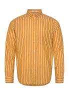 Reg Poplin Stripe GANT Yellow