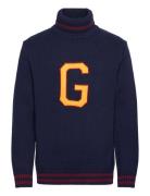 Seasonal G Turtleneck GANT Navy