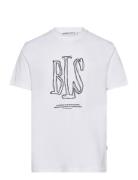 Handwritten Capital T-Shirt BLS Hafnia White