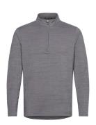 The Heater Qtr Zip Travis Mathew Grey