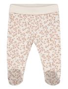 Pants W. Feet - Aop Fixoni Beige