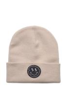 Smiley Beanie Pica Pica Beige