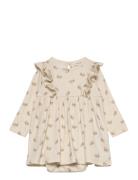 Nbflavo Emo Ls Body Dress Lil Lil'Atelier Cream