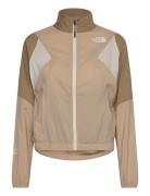 W Ma Wind Track Top The North Face Beige