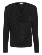 Kagina Jersey Blouse Kaffe Black