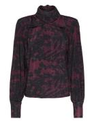 Redeinagz P Ls Blouse Gestuz Burgundy