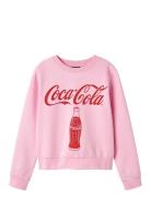 Nlfsusi Cocacola Sweat Bru Bfu LMTD Pink