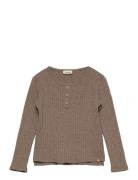 Nmmomilo Ls Nreg Top Lil Lil'Atelier Brown