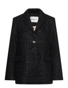 Cher Tweed Blazer Fabienne Chapot Black