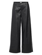 Objmelba Lisa Wide Coated Pant Noos Object Black