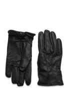 Leather Gloves Lindbergh Black