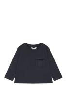 Long-Sleeved T-Shirt With Pockets Mango Black