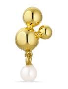 Atomic Stud W. Pearl Pendant Jane Koenig Gold